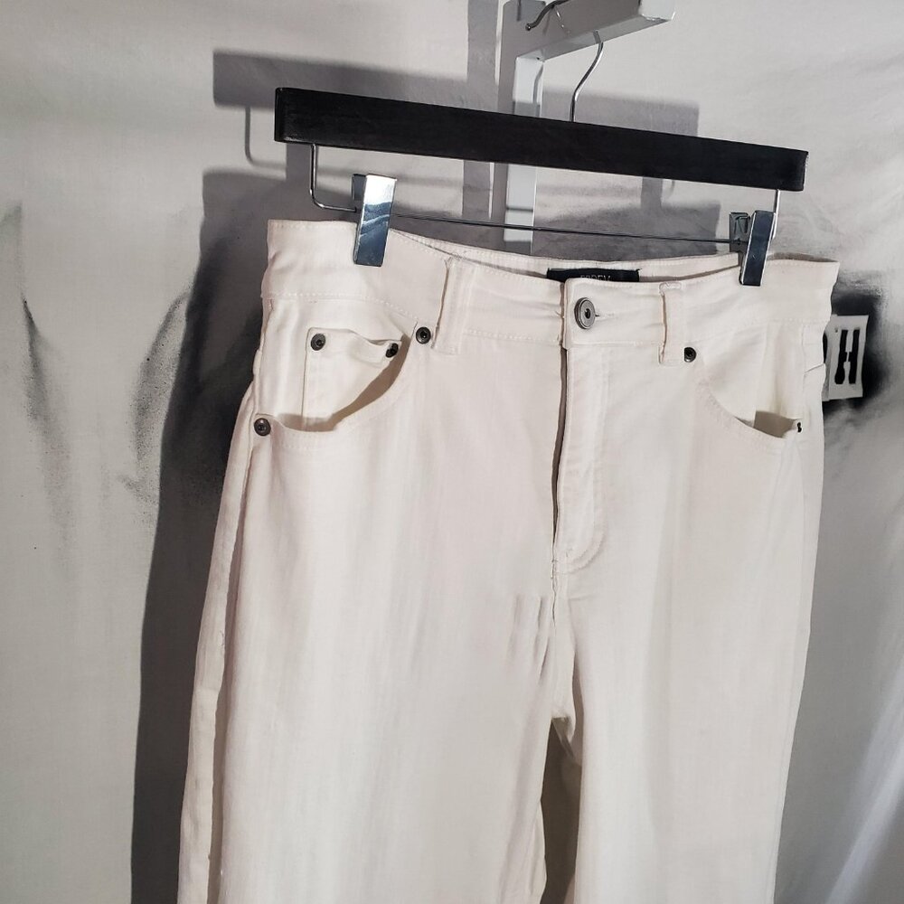 Erdem x Universal Standard Hana White Patchwork Jeans Size‎ 8 - Picture 14 of 16